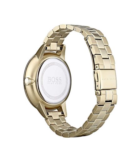 Hugo Boss Symphony Gold Steel brown dial 36 mm Women's watch 1502422