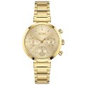 Hugo Boss Flawless Horloge Gold Steel gold dial 36mm Women's watch 1502532