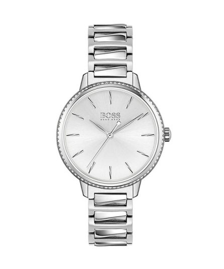 Hugo Boss Signature Silver Steel silver dial 42mm Women's watch 1502539