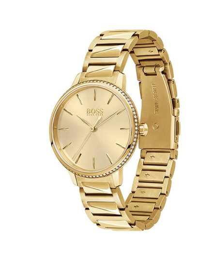 Hugo Boss Signature Gold Steel gold dial 36mm Women's watch 1502541