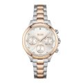 Hugo Boss Silver/Rose Gold Steel White Dial 38mm Women's Watch 1502564