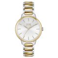 Hugo Boss Signature Silver/Gold Steel silver dial 36mm Women's watch 1502568