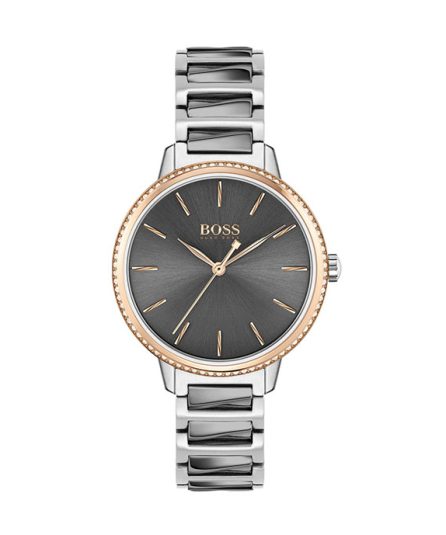 Hugo Boss Signature Silver Steel gray dial 36mm Women's watch 1502569