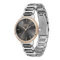 Hugo Boss Signature Silver Steel gray dial 36mm Women's watch 1502569