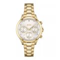 Hugo Boss Gold Steel White Dial 38mm Women's Watch 1502628