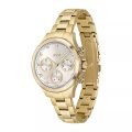 Hugo Boss Gold Steel White Dial 38mm Women's Watch 1502628