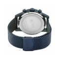 Hugo Boss Navigator Silver Steel blue dial 44mm Men's watch 1513538