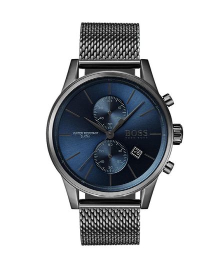 Hugo Boss Jet Blue Steel blue dial 44mm Men's watch 1513677