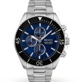 Hugo Boss Ocean Edition Silver Steel blue dial 44mm Men's watch 1513704