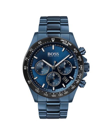 Hugo Boss Black Hero Sports Blue Steel blue dial 44mm Men's watch 1513758