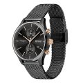 Hugo Boss Skymaster Black Steel black dial 44mm Men's watch 1513811