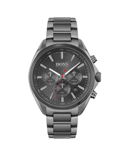 Hugo Boss Distinct Gray Steel gray dial 44mm Men's watch 1513858