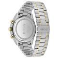 Hugo Boss Champion Silver Gold Stainless Steel Green Dial 44mm Men's Watch 1513871