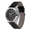 BOSS Grandmaster Grandmaster Black Leather black dial 44mm Men's watch 1513881