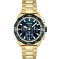 BOSS Energy Energy Gold Steel blue dial 42mm Men's watch 1513973