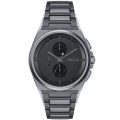 BOSS Steer Steer Chrono Gray Steel gray dial 44mm Men's watch 1513996