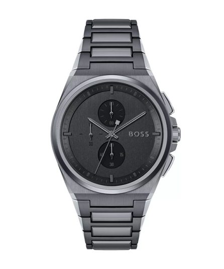 BOSS Steer Steer Chrono Gray Steel gray dial 44mm Men's watch 1513996