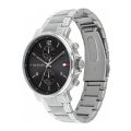 Tommy Hilfiger Silver Steel gray dial 44mm Men's watch 1710382