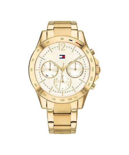 Tommy Hilfiger Haven Gold Steel Gold Toned Dial 38mm Women's Watch 1782195