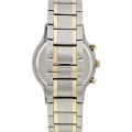 Emporio Armani Renato Silver/Gold Steel White Dial 43mm Men's Watch AR11076