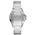 Emporio Armani Diver Silver Steel Green Dial 42mm Men's Watch AR11338