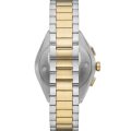 Emporio Armani Claudio Silver/Gold Steel Green Dial 43mm Men's Watch AR11511