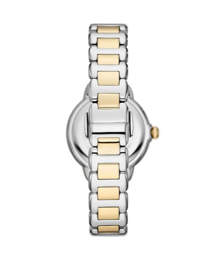 Emporio Armani Mia Silver/Gold Steel Mother of Pearl Dial 32mm Women's Watch AR11524