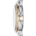 Emporio Armani Mia Silver/Gold Steel Mother of Pearl Dial 32mm Women's Watch AR11524