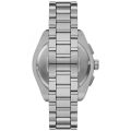 Emporio Armani Federico Silver Steel Black Dial 43mm Men's Watch AR11560