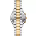 Emporio Armani Paolo Silver/Gold Steel Blue Dial 42mm Men's Watch AR11579