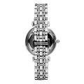 Emporio Armani Gianni T-Bar Silver steel pearl dial 32mm Women's Watch AR1682