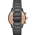 Emporio Armani Mario Black Steel black dial 43mm Men's watch AR70002