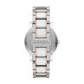 Burberry The City Silver/Rose Gold Steel White Dial 40mm Unisex Watch BU9006