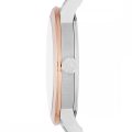 Burberry The City Silver/Rose Gold Steel White Dial 40mm Unisex Watch BU9006