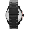 Diesel Mega Chief Black Steel black dial 51mm Men's watch DZ4309