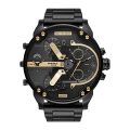 Diesel Mr.Daddy 2.0 Black Steel Black Dial 57mm Men's Watch DZ7435