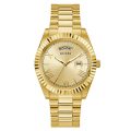 Guess Connoisseur Gold Steel gold dial 42mm Men's watch GW0265G2