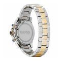 Hugo Boss Ikon Silver/Gold Stainless Steel White Dial 44mm Men's Watch 1512960