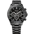 Hugo Boss Icon Black Steel black dial 44mm Men's watch 1512961