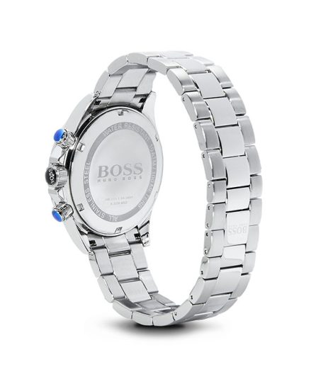 Hugo Boss Ikon Silver Steel white dial 42mm Men's watch 1512962