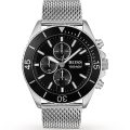 Hugo Boss Ocean Edition Silver Steel black dial 44mm Men's watch 1513701