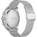 Hugo Boss Ocean Edition Silver Steel black dial 44mm Men's watch 1513701