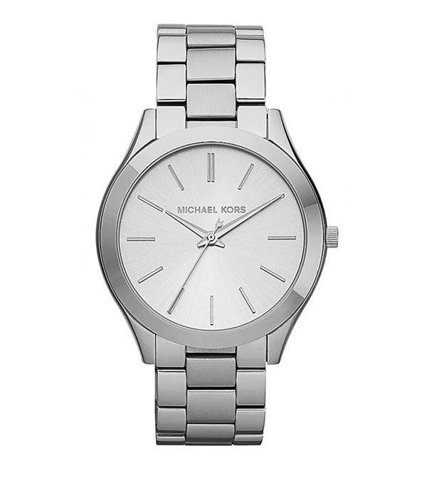 Michael Kors Runway Silver Steel Silver Dial 42mm MK3178