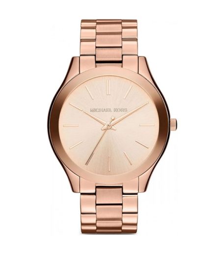 Michael Kors Runway Rose Gold Steel Rose Gold Dial 41mm Women's Watch MK3197