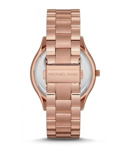 Michael Kors Runway Rose Gold Steel Rose Gold Dial 41mm Women's Watch MK3197