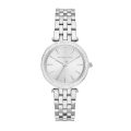 Michael Kors Darci Silver Steel silver dial 33mm Women's watch MK3364