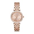 Michael Kors Darci Rose Gold Steel Rose Gold Dial 39mm Women's Watch MK3366