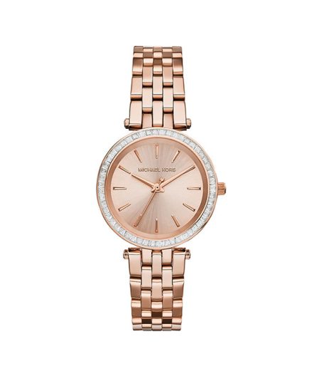 Michael Kors Darci Rose Gold Steel Rose Gold Dial 39mm Women's Watch MK3366