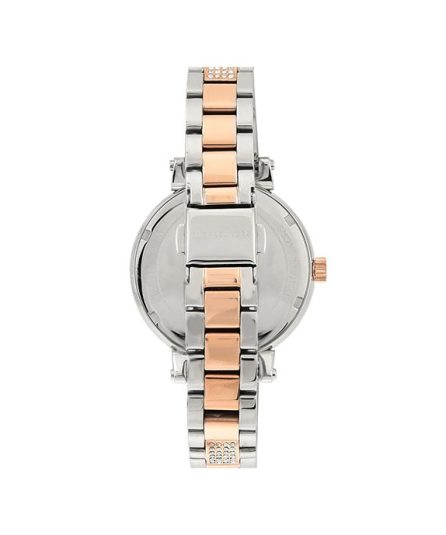 Michael Kors Sofie Silver/Rose Gold Steel silver dial 38mm Women's watch MK3880