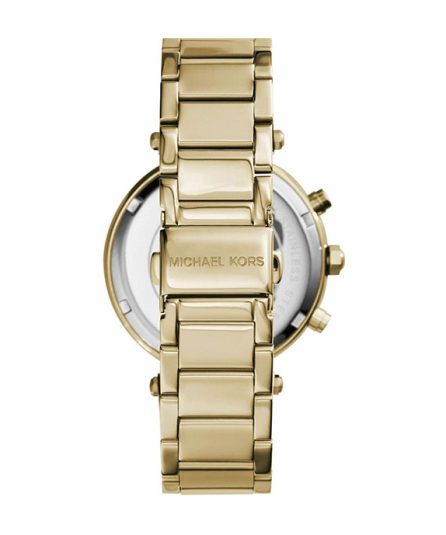 Michael Kors Parker Gold Steel Gold Dial 39mm Women's Watch MK5354